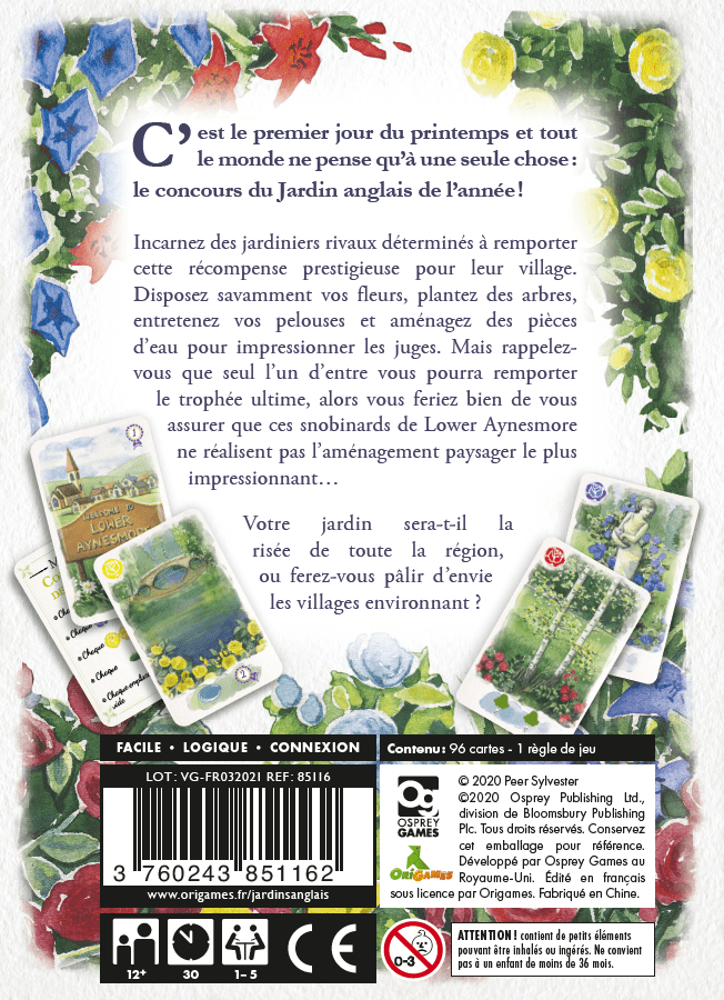 JARDINS ANGLAIS ORIGAMES
