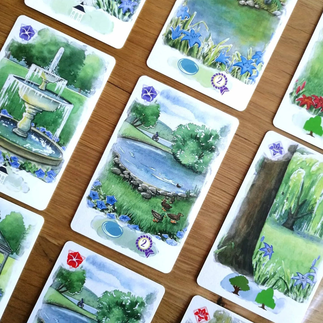 JARDINS ANGLAIS ORIGAMES