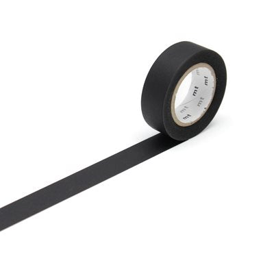 Ruban Washi 15mmx7m Noir Mat MT TAPES