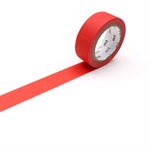 Ruban Washi 15mmx7m Rouge Mat MT TAPES