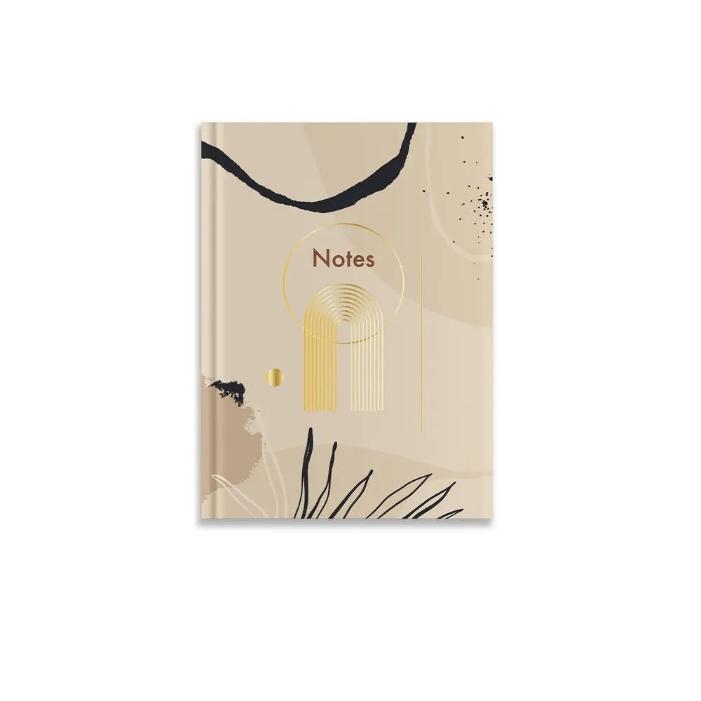 CAHIER DE NOTES - BEIGE ABSTRAIT PBI LIVRES NOTES