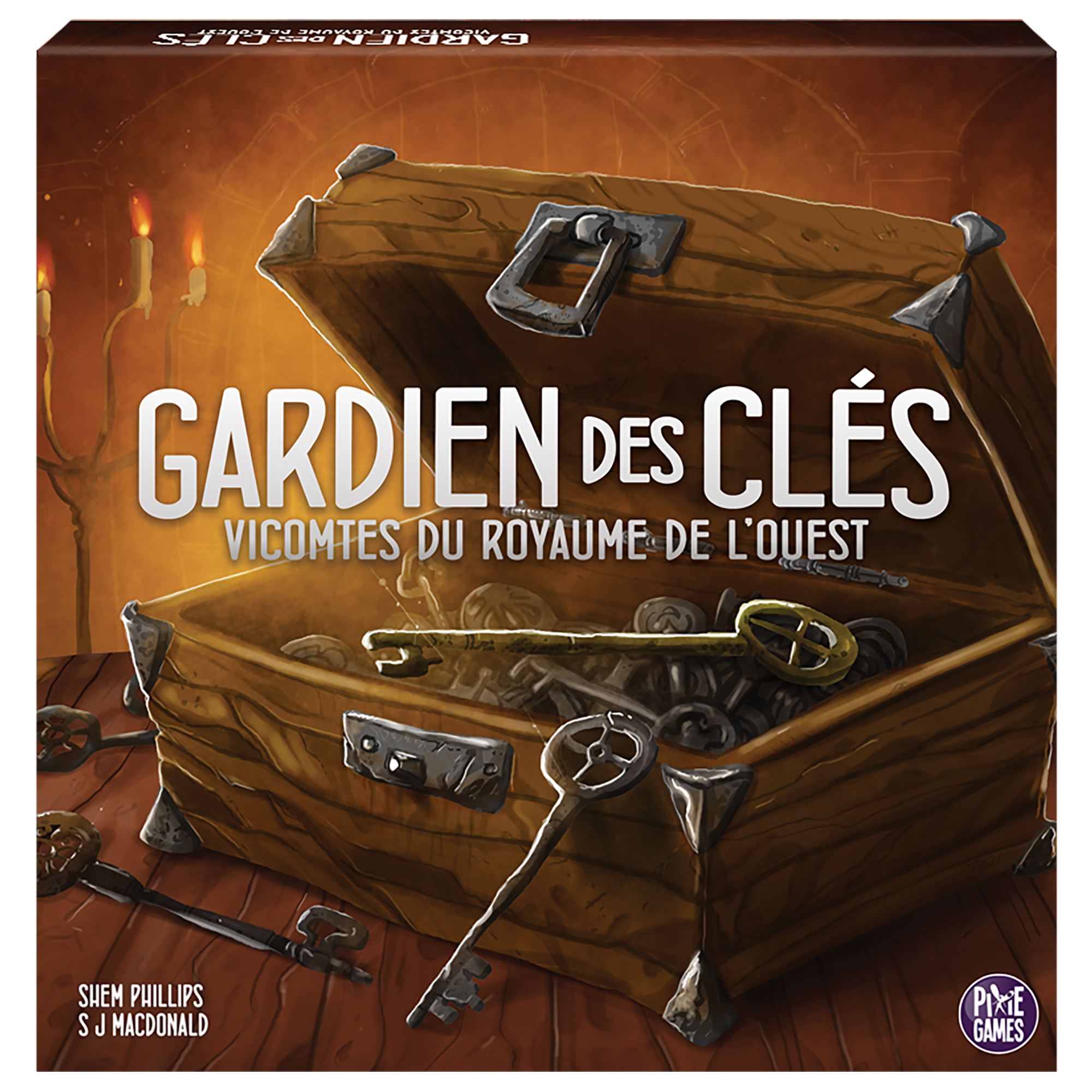 VICOMTES DU ROYAUME DE L'OUEST - 2EME EXT. GARDIEN DES CLÉS PIXIE GAMES