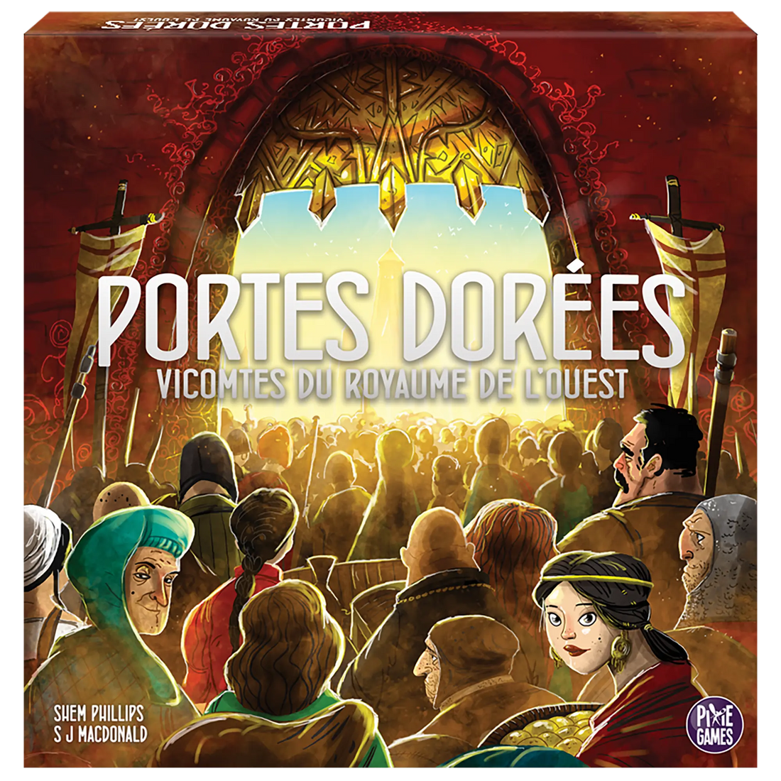 VICOMTES DU ROYAUME DE L'OUEST - 1ERE EXT. PORTES DORÉES PIXIE GAMES