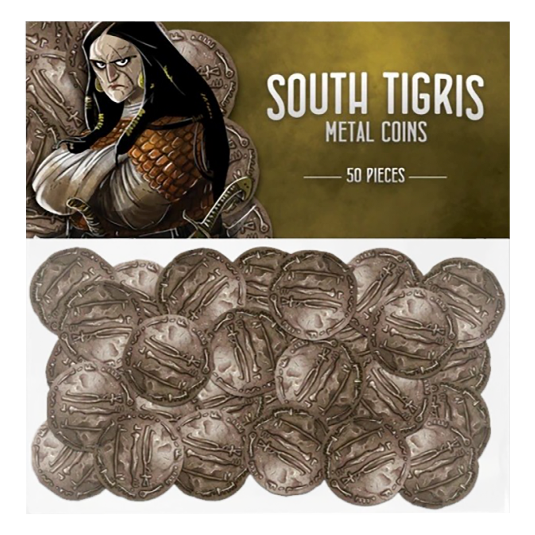 VOYAGEURS DU TIGRE DU SUD - PIÈCES MÉTAL PIXIE GAMES
