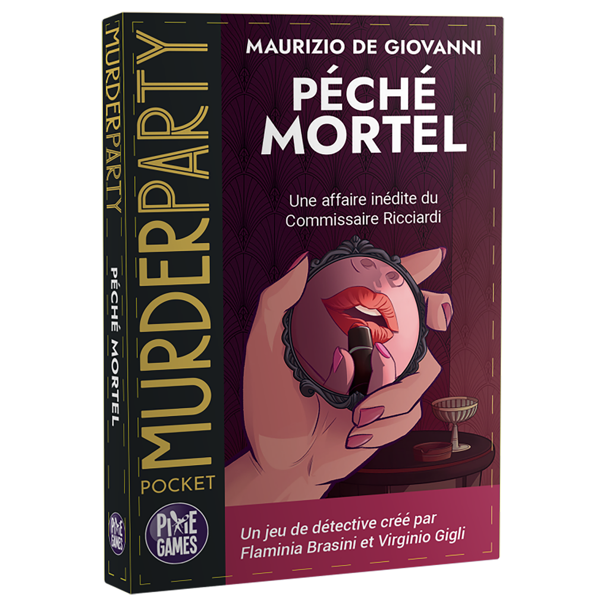 DISPLAY - MURDER PARTY POCKET (VENDUS 12 UNITÉS - 2 MODÈLES) (FR) PIXIE GAMES