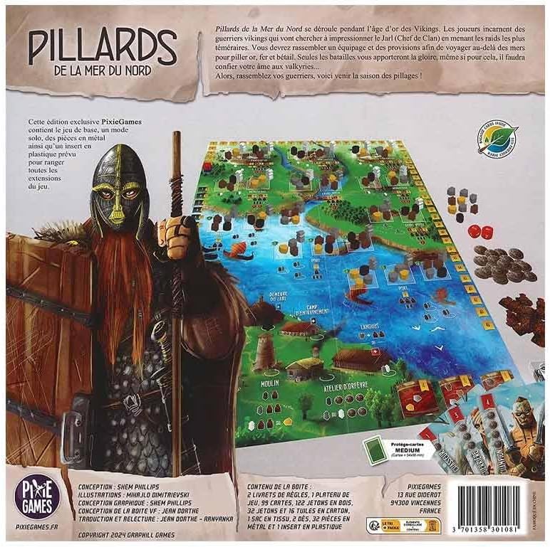 PILLARDS DE LA MER DU NORD PIXIE GAMES