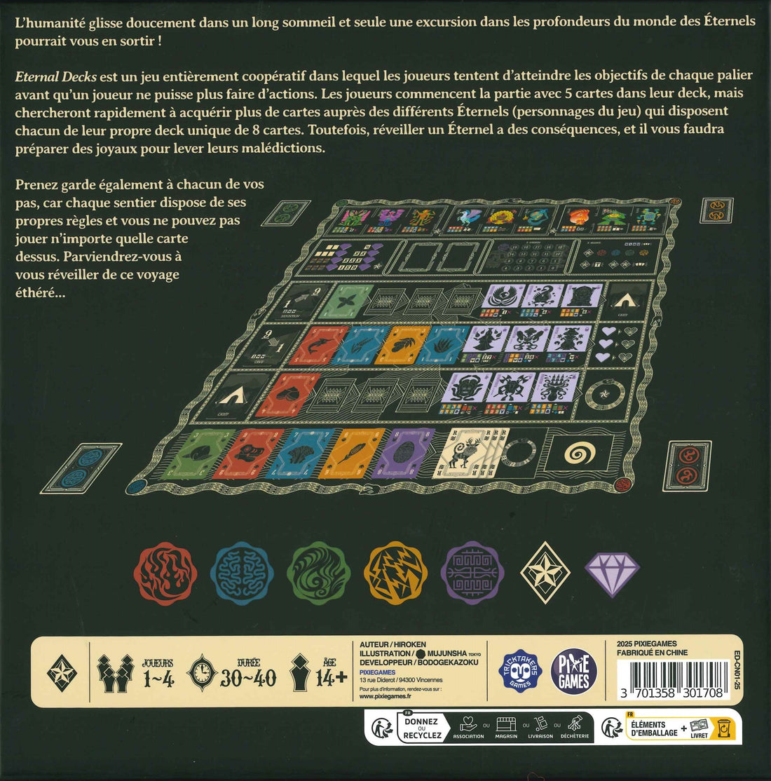 ETERNAL DECKS (FR) PIXIE GAMES