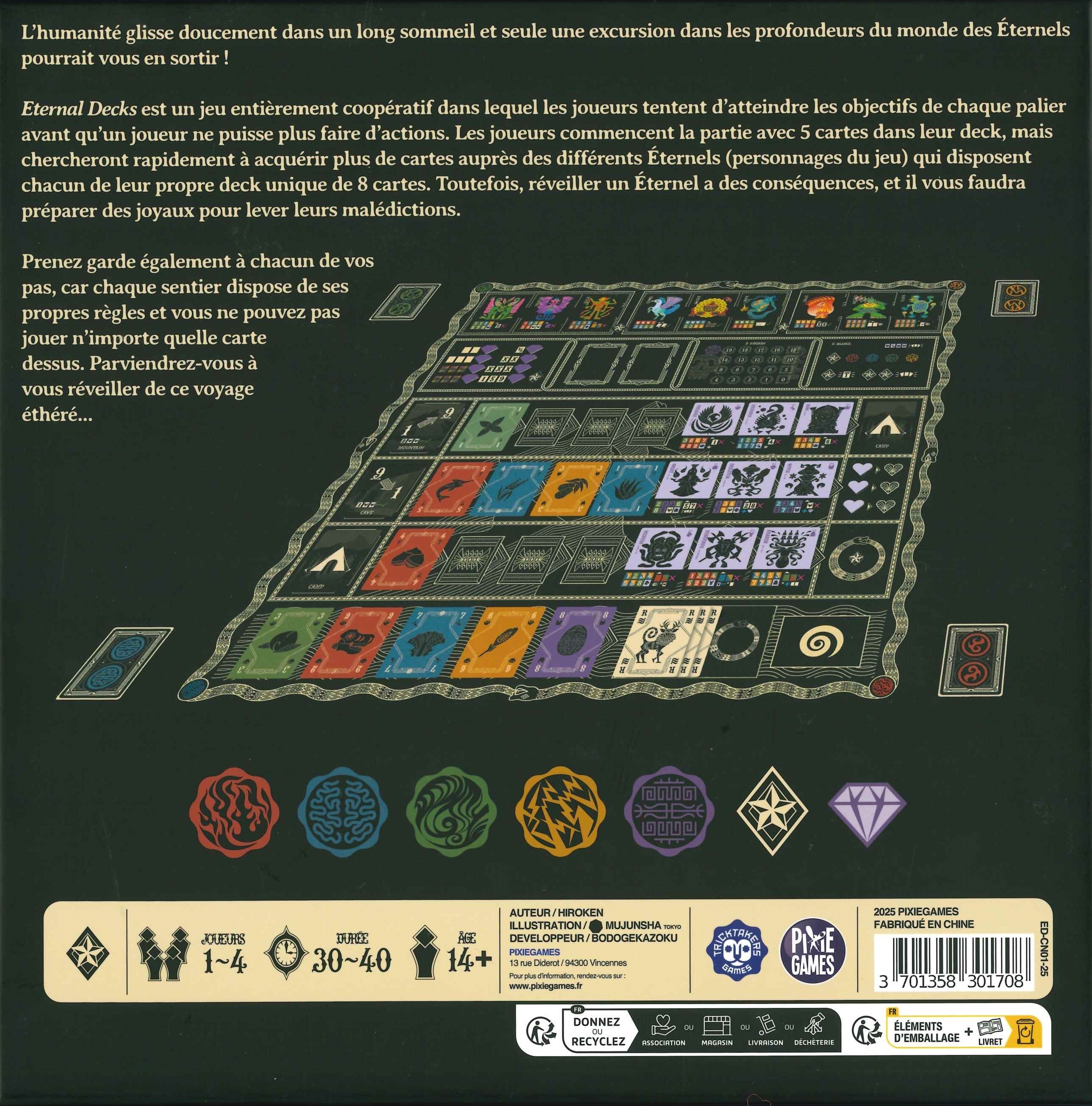 ETERNAL DECKS (FR) PIXIE GAMES