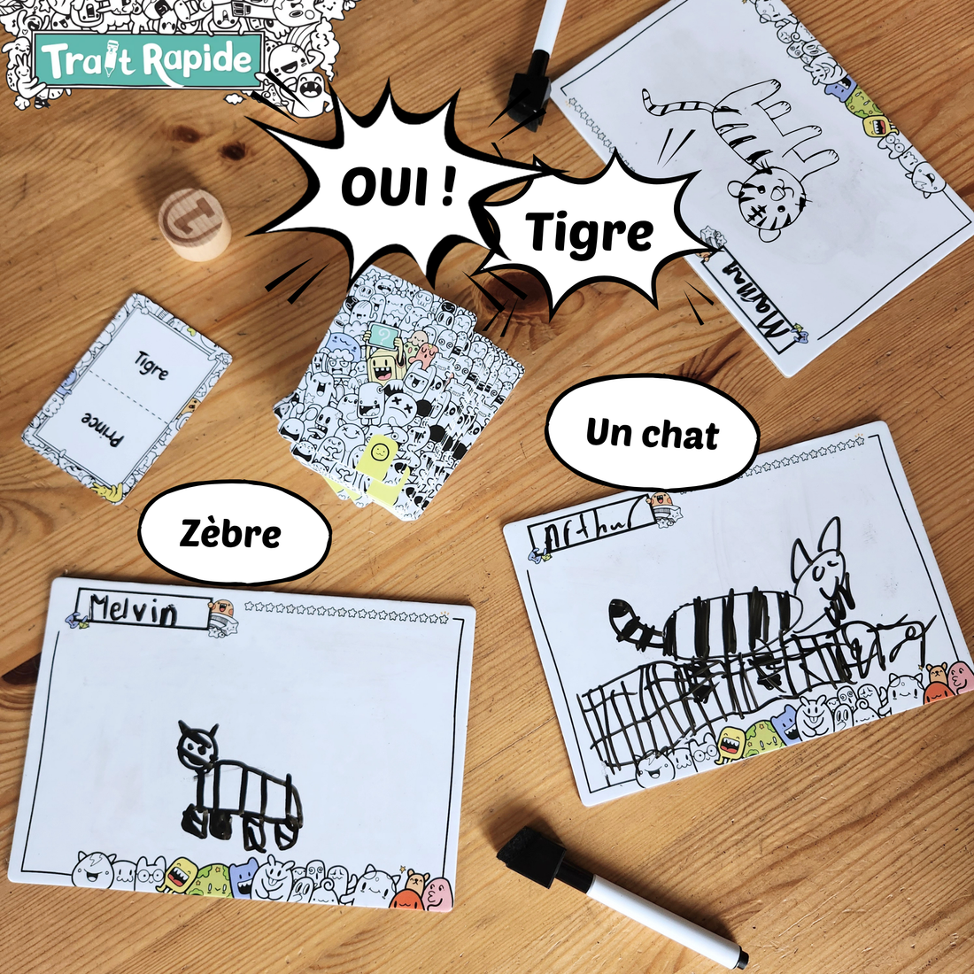 TRAIT RAPIDE - PIXIE GAMES
