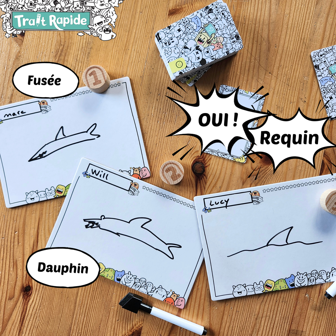 TRAIT RAPIDE - PIXIE GAMES