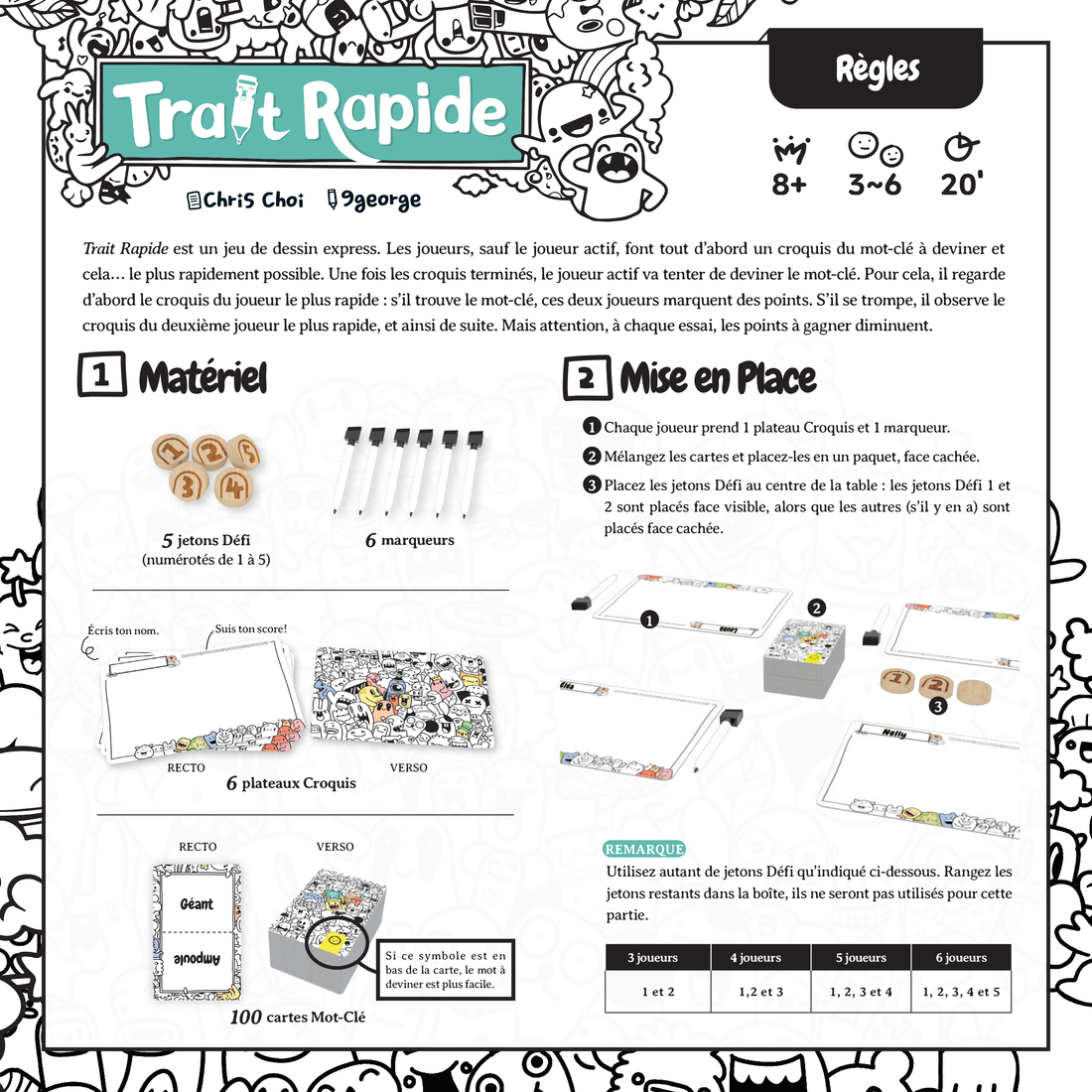 TRAIT RAPIDE