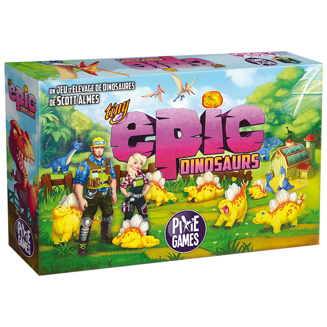 TINY EPIC : DINOSAURS (FR) PIXIE GAMES