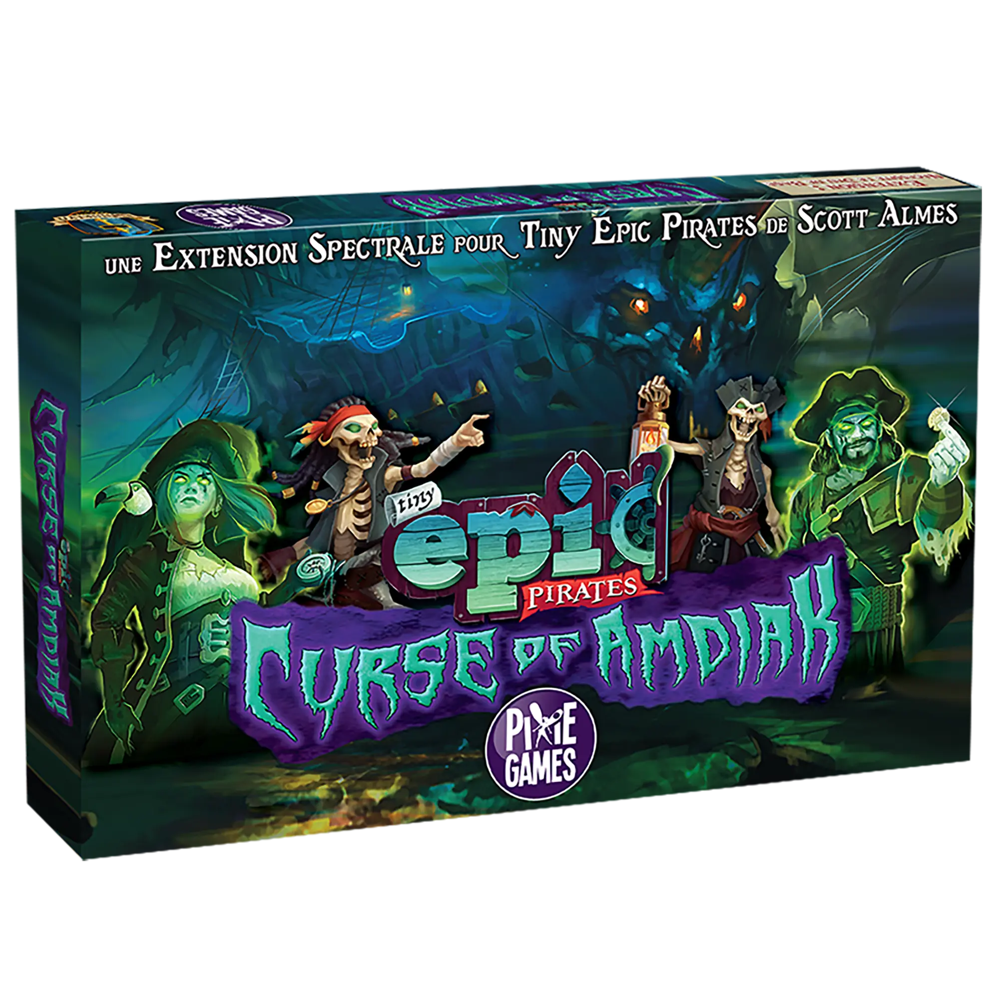 TINY EPIC : PIRATES  - EXT. CURSE OF AMDIAK (FR) PIXIE GAMES