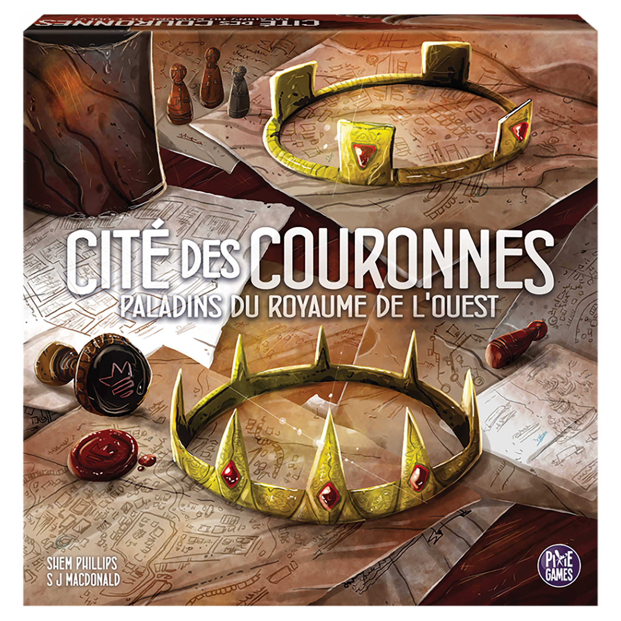 PALADINS DU ROYAUME DE L'OUEST - EXT. CITÉ DES COURONNES PIXIE GAMES