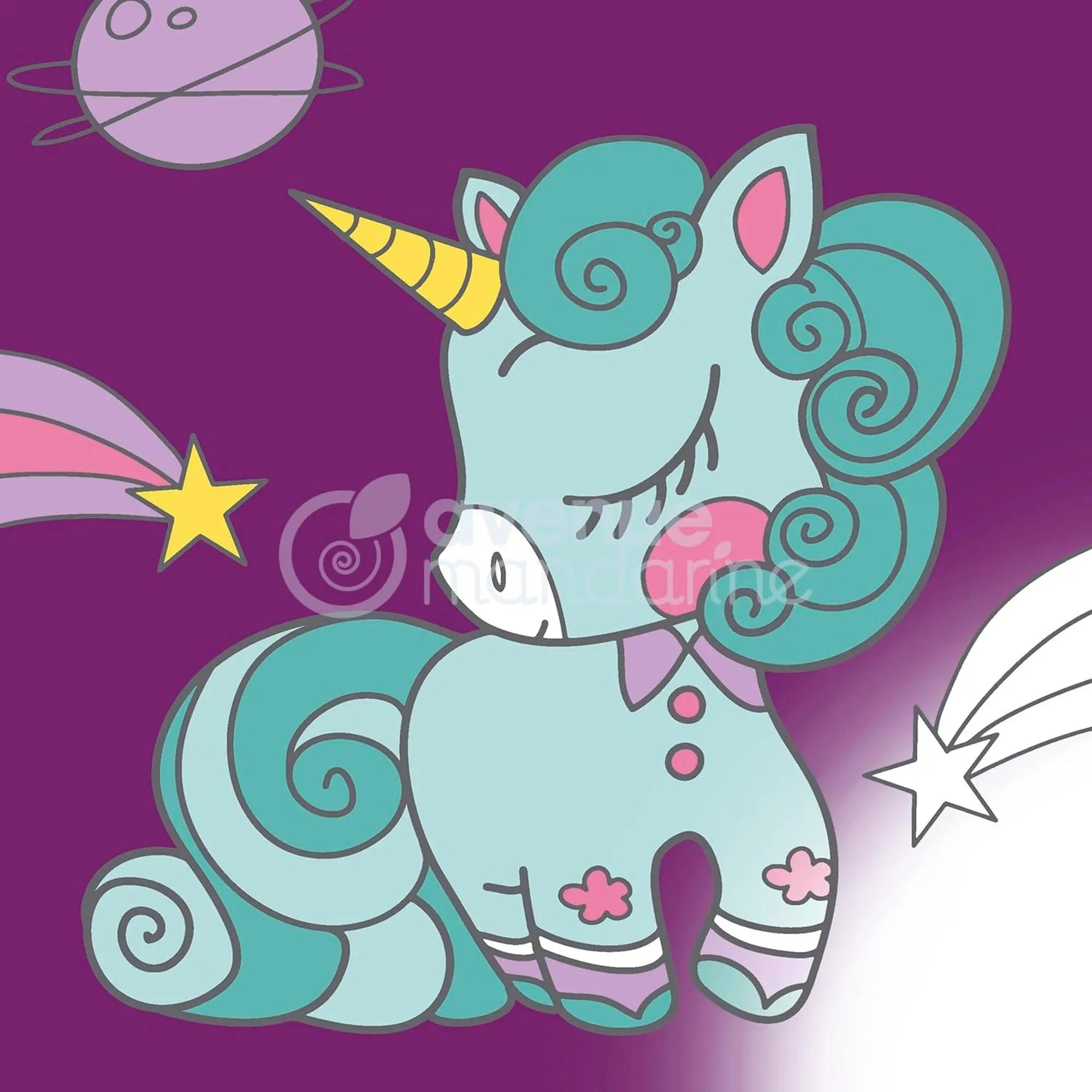 Graffy Peinture Licorne, MY MANDARINE