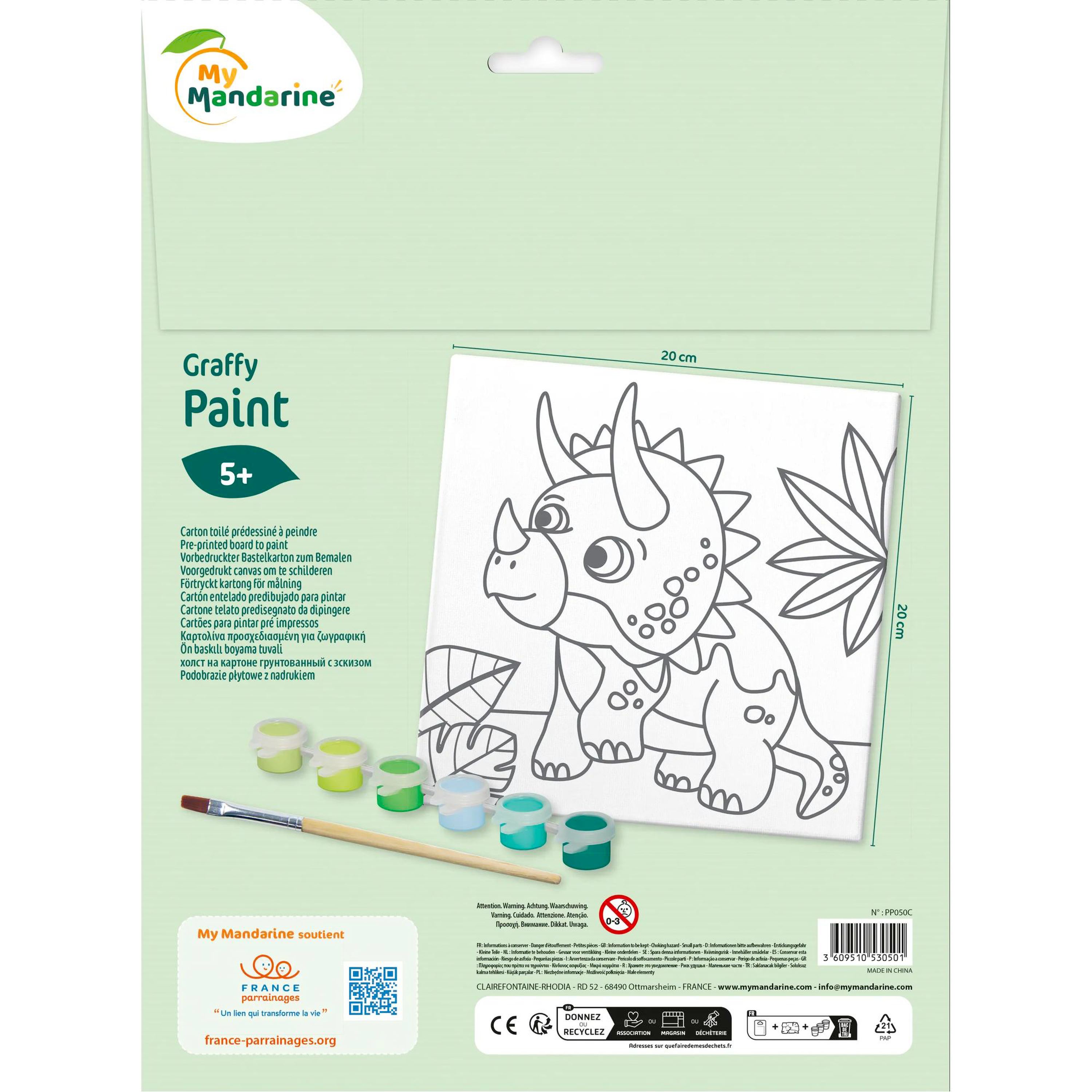 GRAFFY PEINTURE- DINOSAURES