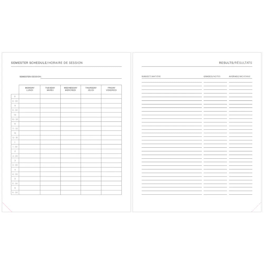 AGENDA ACADÉMIQUE 2025-2026- LARGE SC -BOBA POUR EMPORTER PBI AGENDA