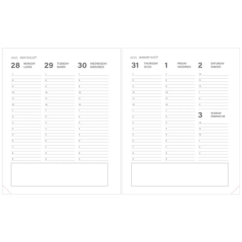 AGENDA ACADÉMIQUE 2025-2026- LARGE SC -BOBA POUR EMPORTER PBI AGENDA