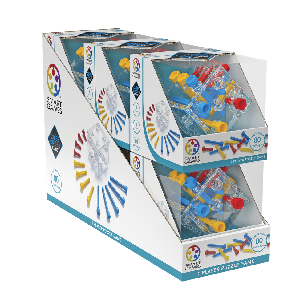 CRISS CROSS CUBE (VENDUS 6 UNITÉS) SMART GAMES