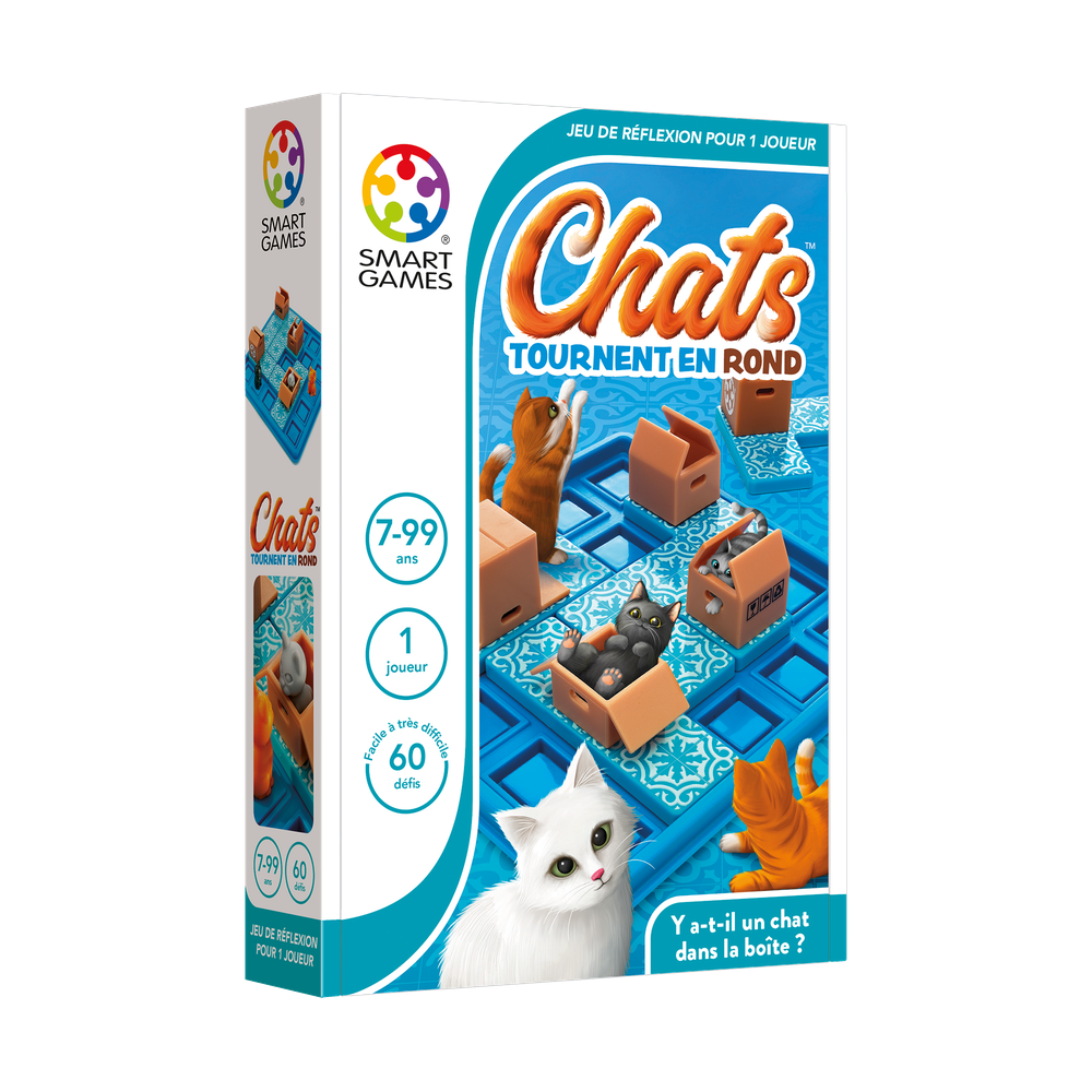 CHATS TOURNENT EN ROND SMART GAMES