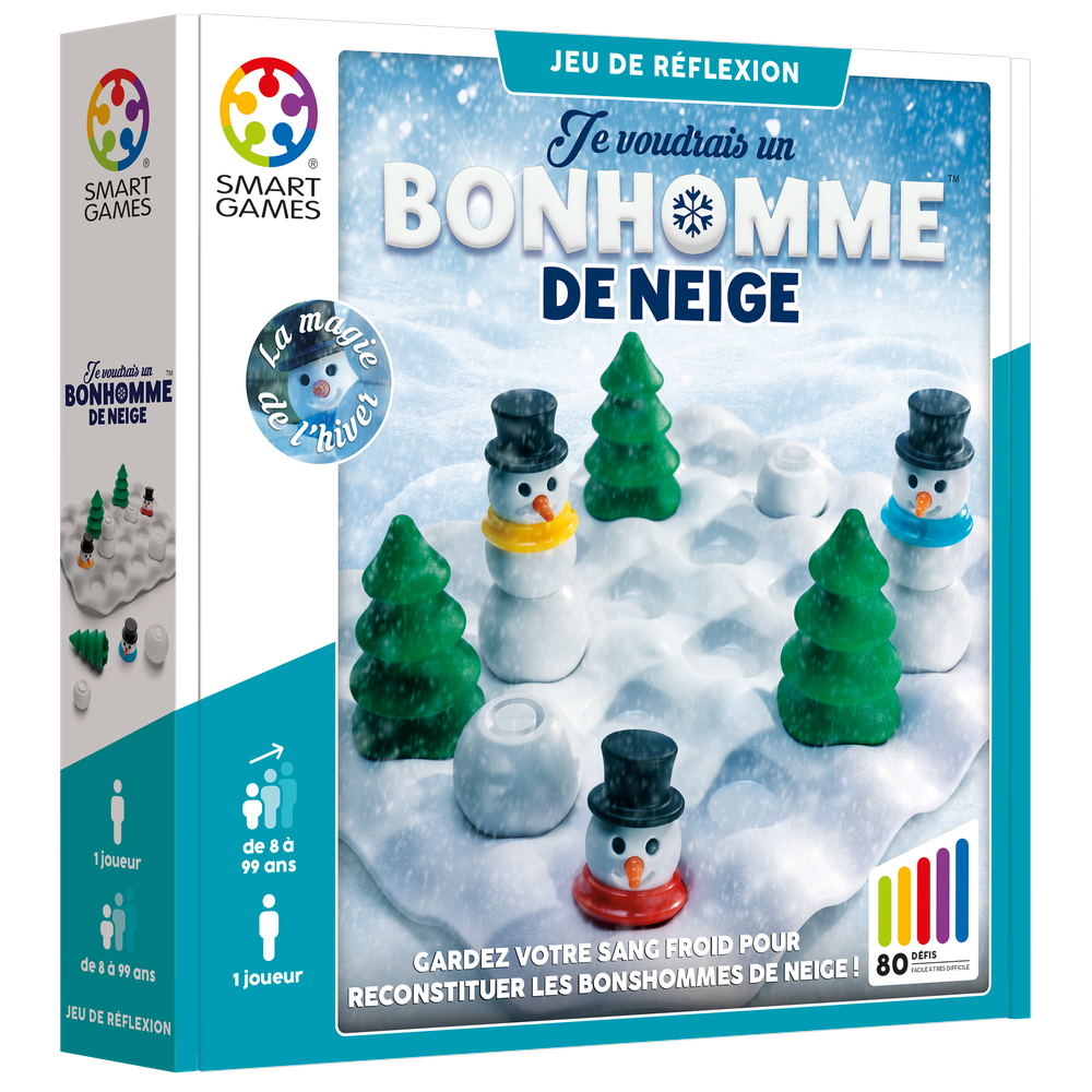 JE VOUDRAIS UN BONHOMME DE NEIGE SMART GAMES