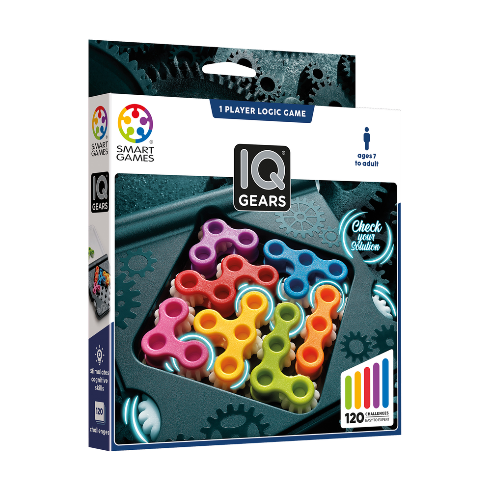 IQ GEARS (VENDUS 8 UNITÉS) SMART GAMES