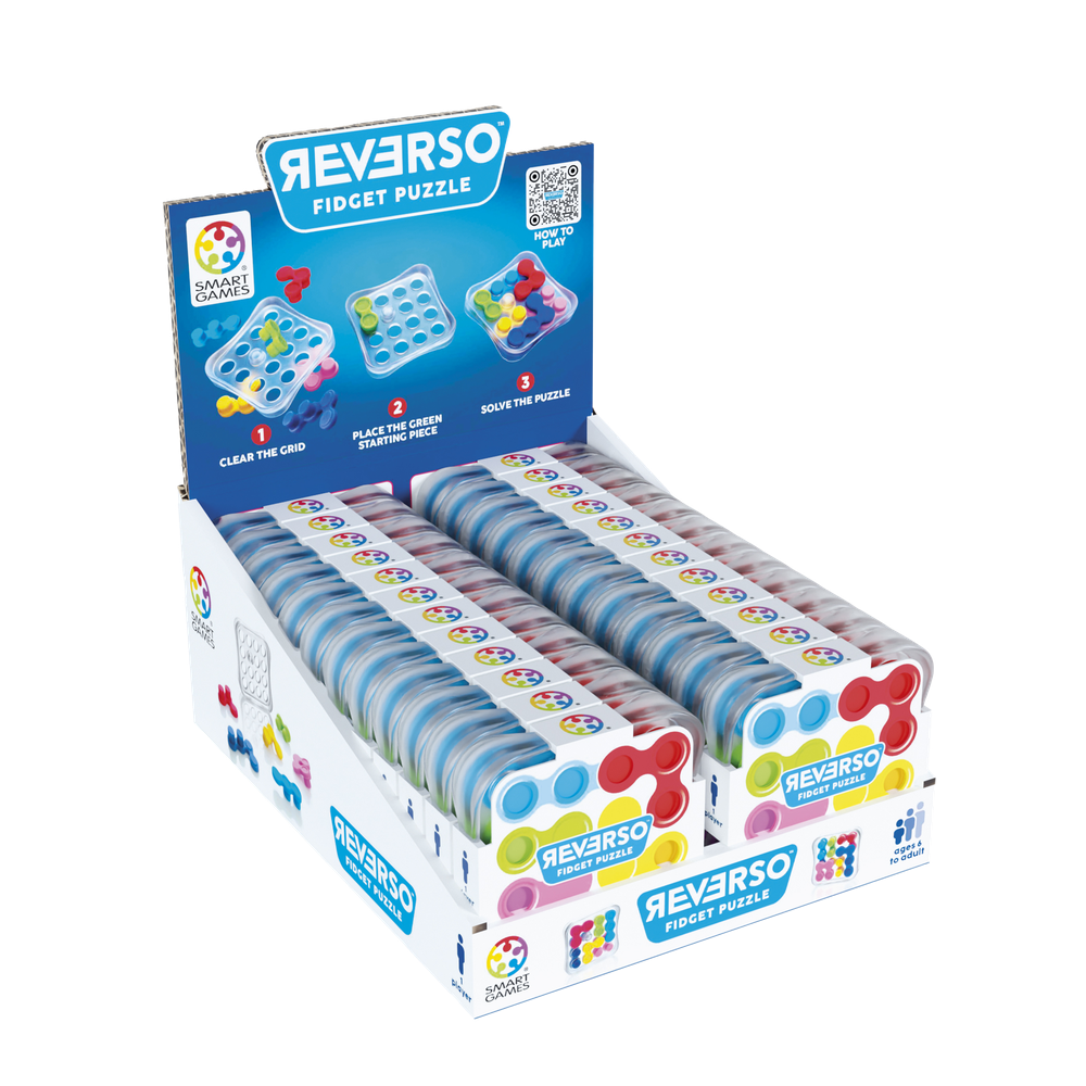 DISPLAY - REVERSO (VENDUS 24 UNITÉS) SMART GAMES