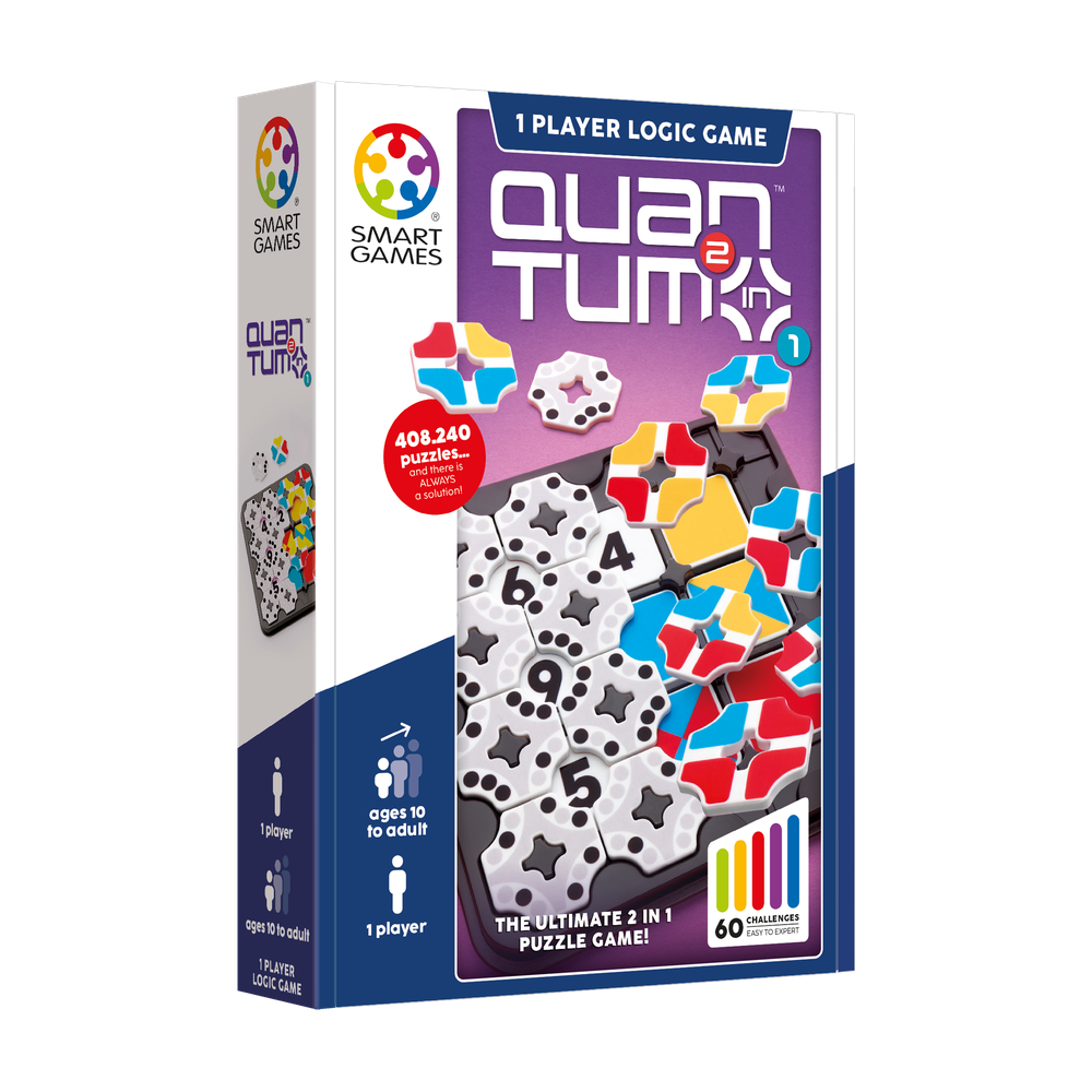 QUANTUM - 2 IN 1 PUZZLE SMART GAMES