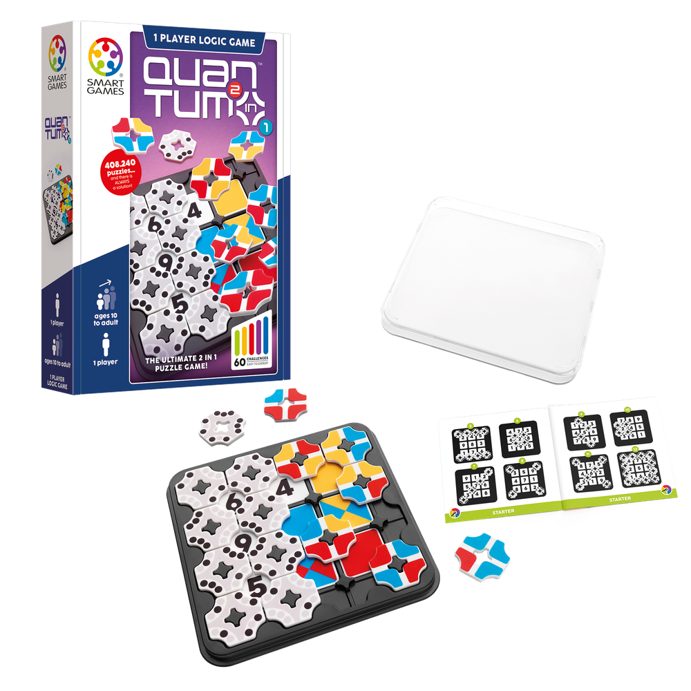 QUANTUM - 2 IN 1 PUZZLE SMART GAMES