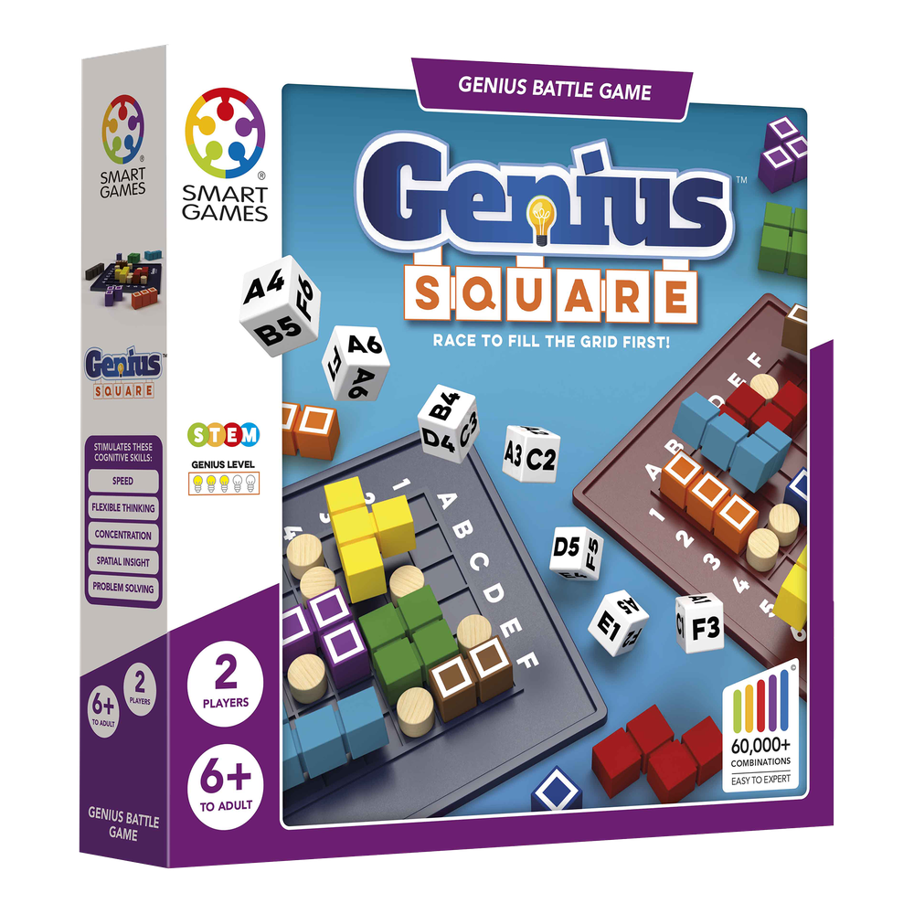 THE GENIUS SQUARE SMART GAMES