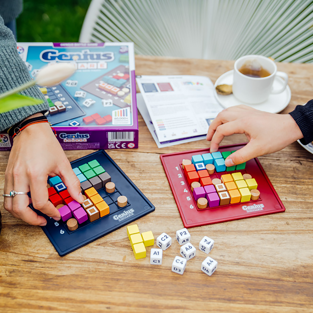 THE GENIUS SQUARE SMART GAMES