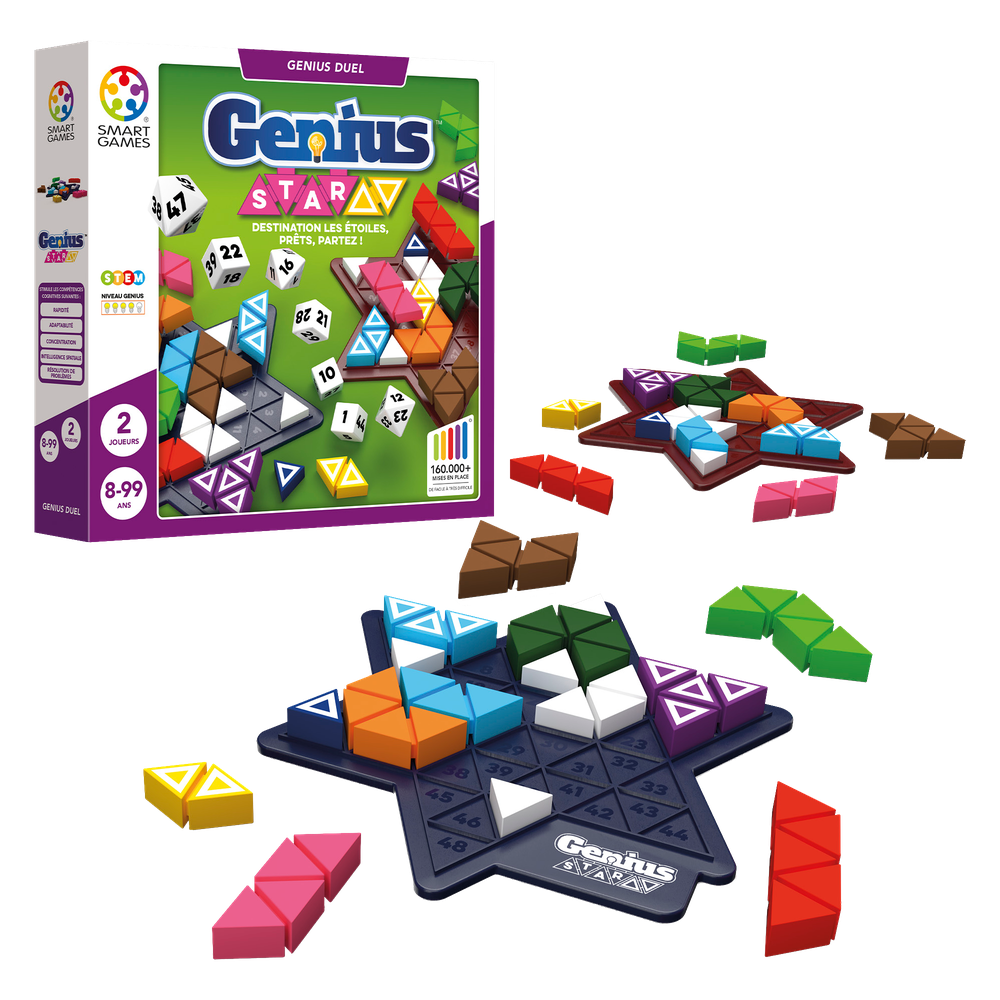 THE GENIUS STAR SMART GAMES