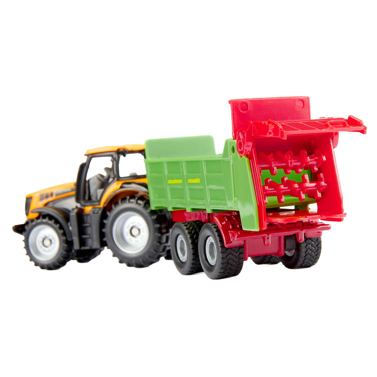 TRACTEUR JCB AVEC ÉPANDEUR STRAUTMANN - SIKU