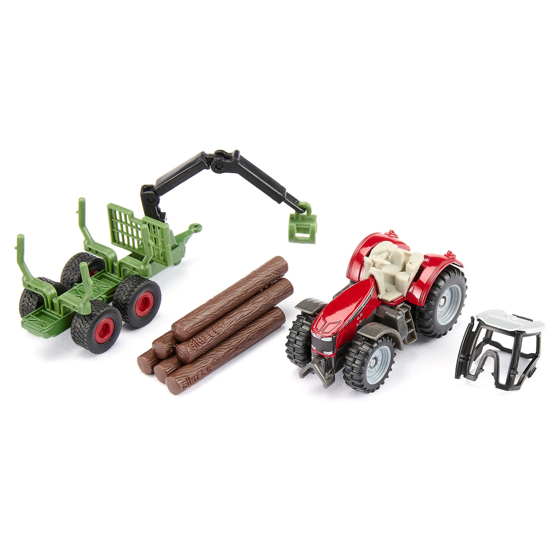 MASSEY FERGUSON AVEC REMORQUE
