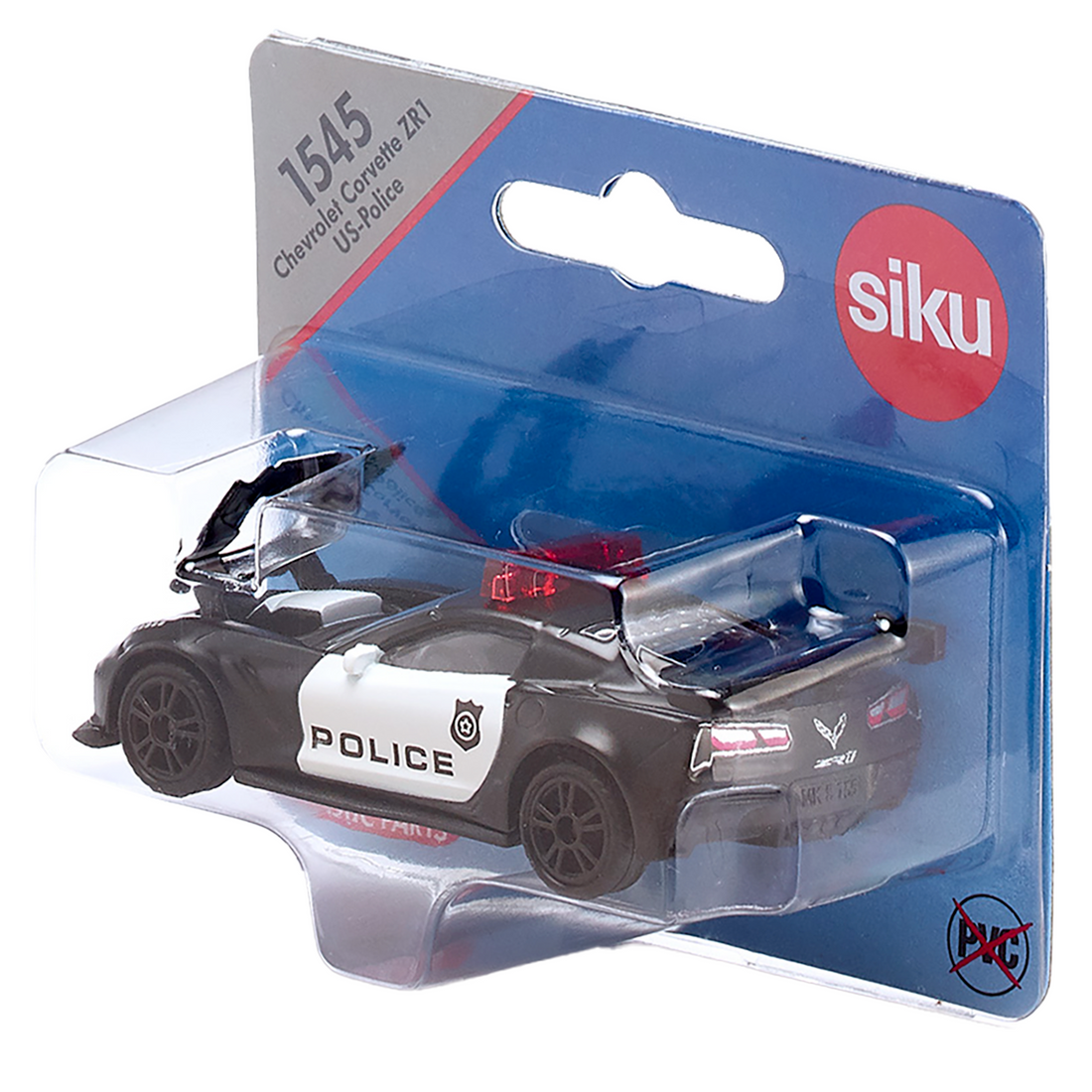 CHEVROLET CORVETTE ZR1 POLICE - SIKU