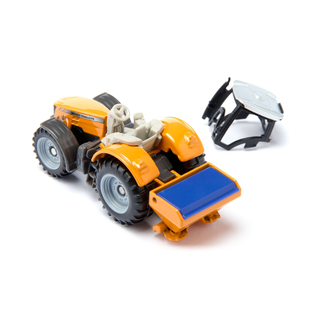TRACTEUR MASSEY FERGUSON AVEC ÉPANDEUR DE SEL