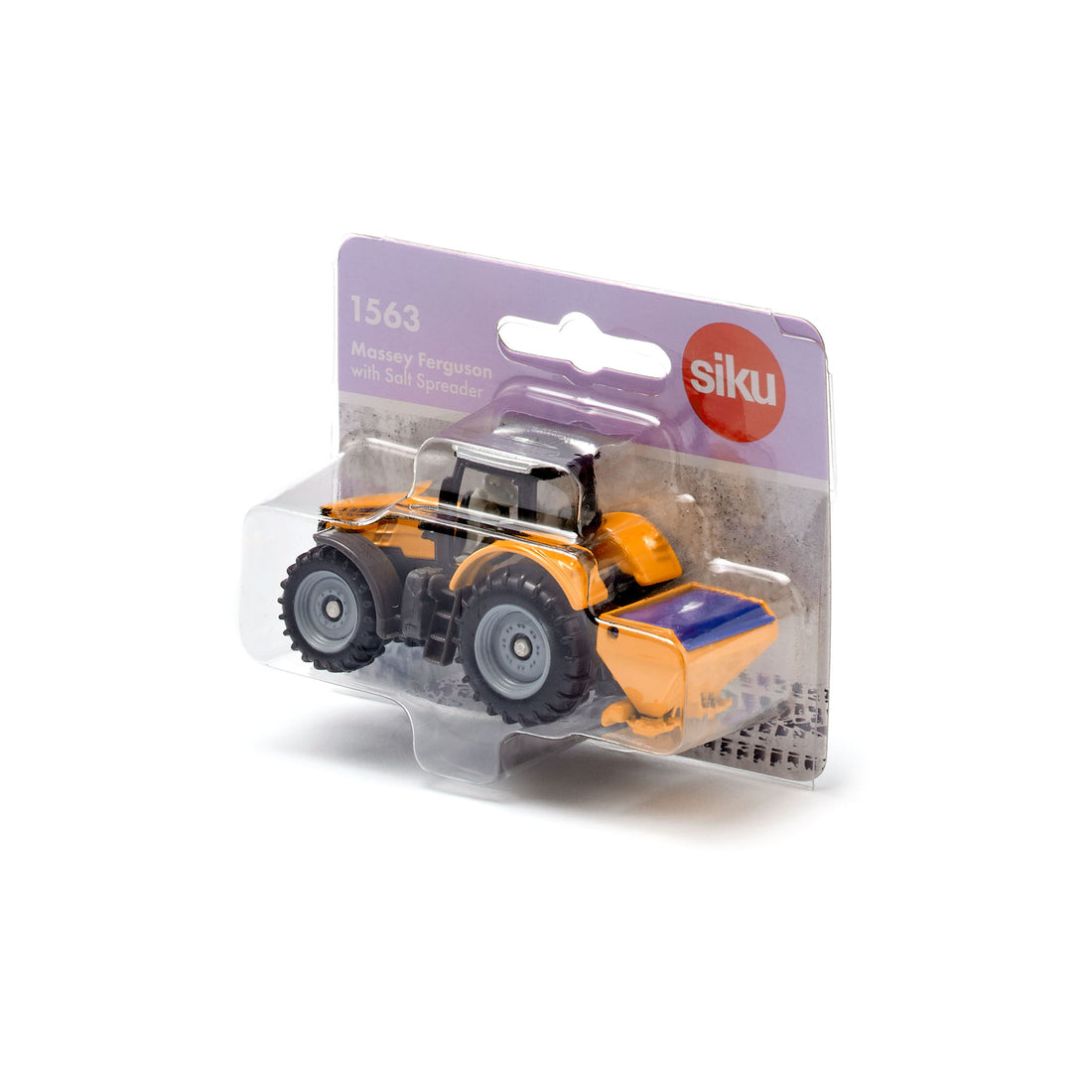 TRACTEUR MASSEY FERGUSON AVEC ÉPANDEUR DE SEL