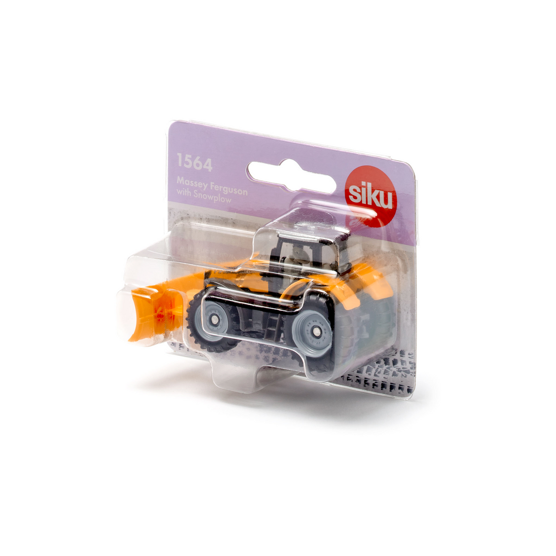 TRACTEUR MASSEY FERGUSON AVEC GRATTE DE DÉNEIGEMENT - SIKU