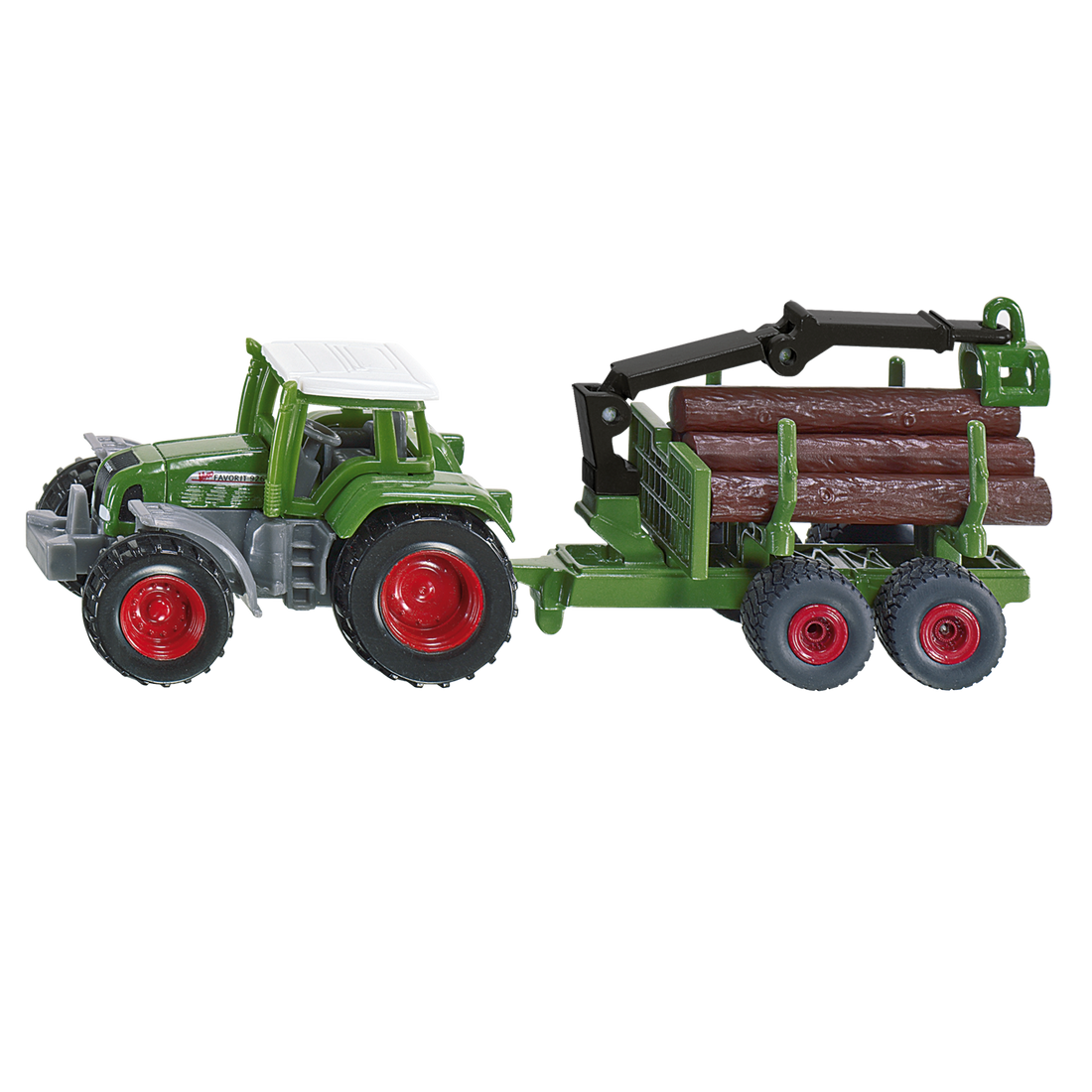 TRACTEUR AVEC REMORQUE FORESTIÈRE SIKU