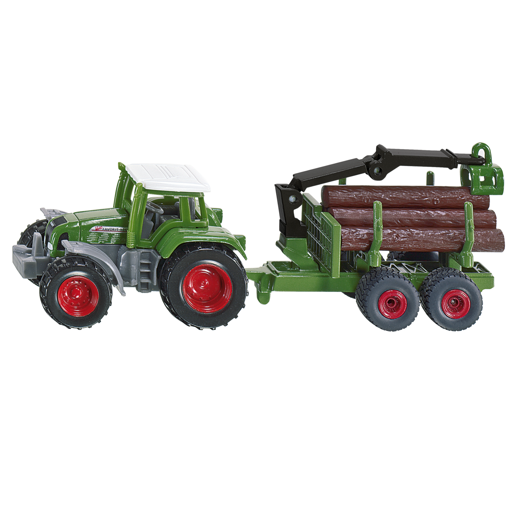TRACTEUR AVEC REMORQUE FORESTIÈRE SIKU