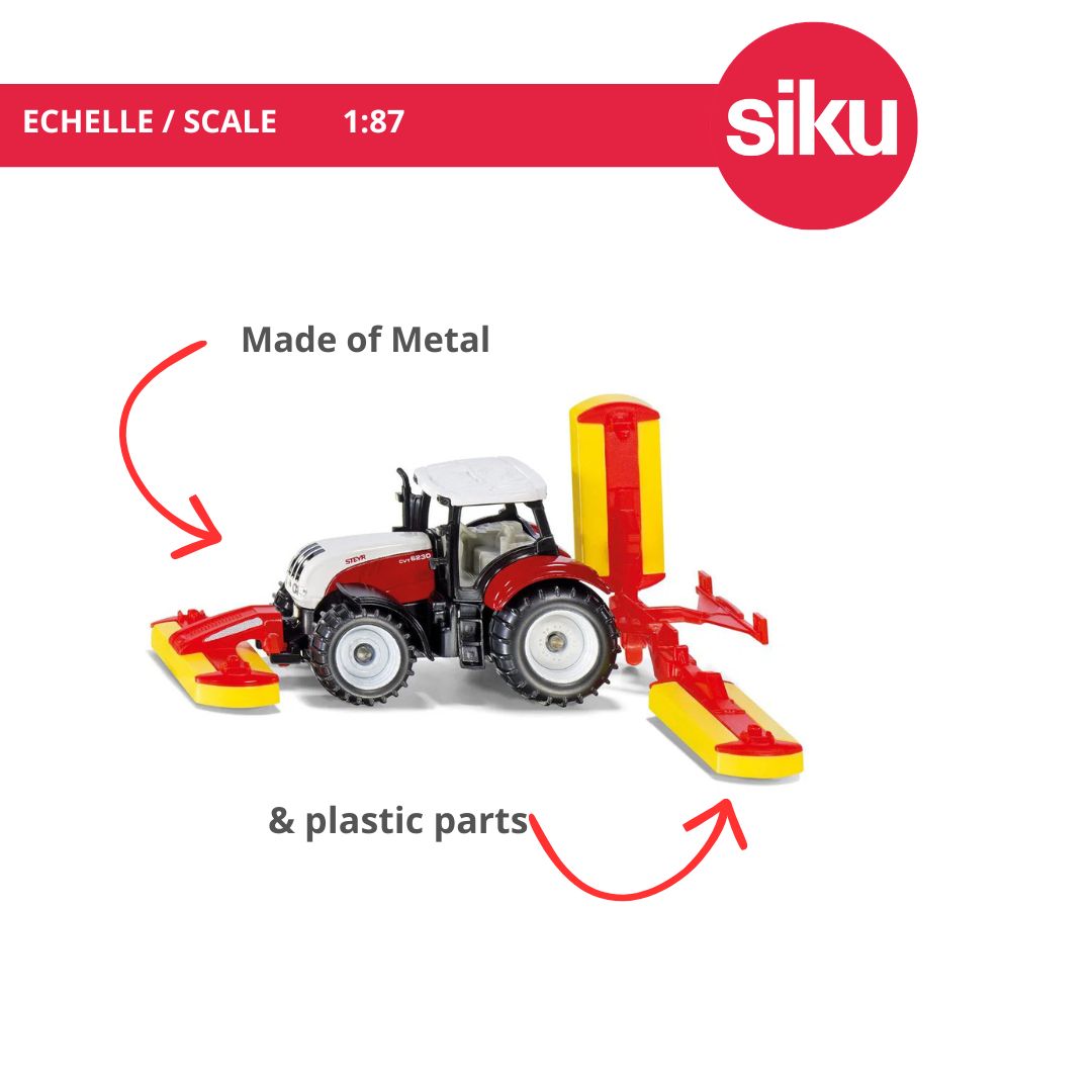 STEYR WITH PÖTTINGER MOWER COMBINATION