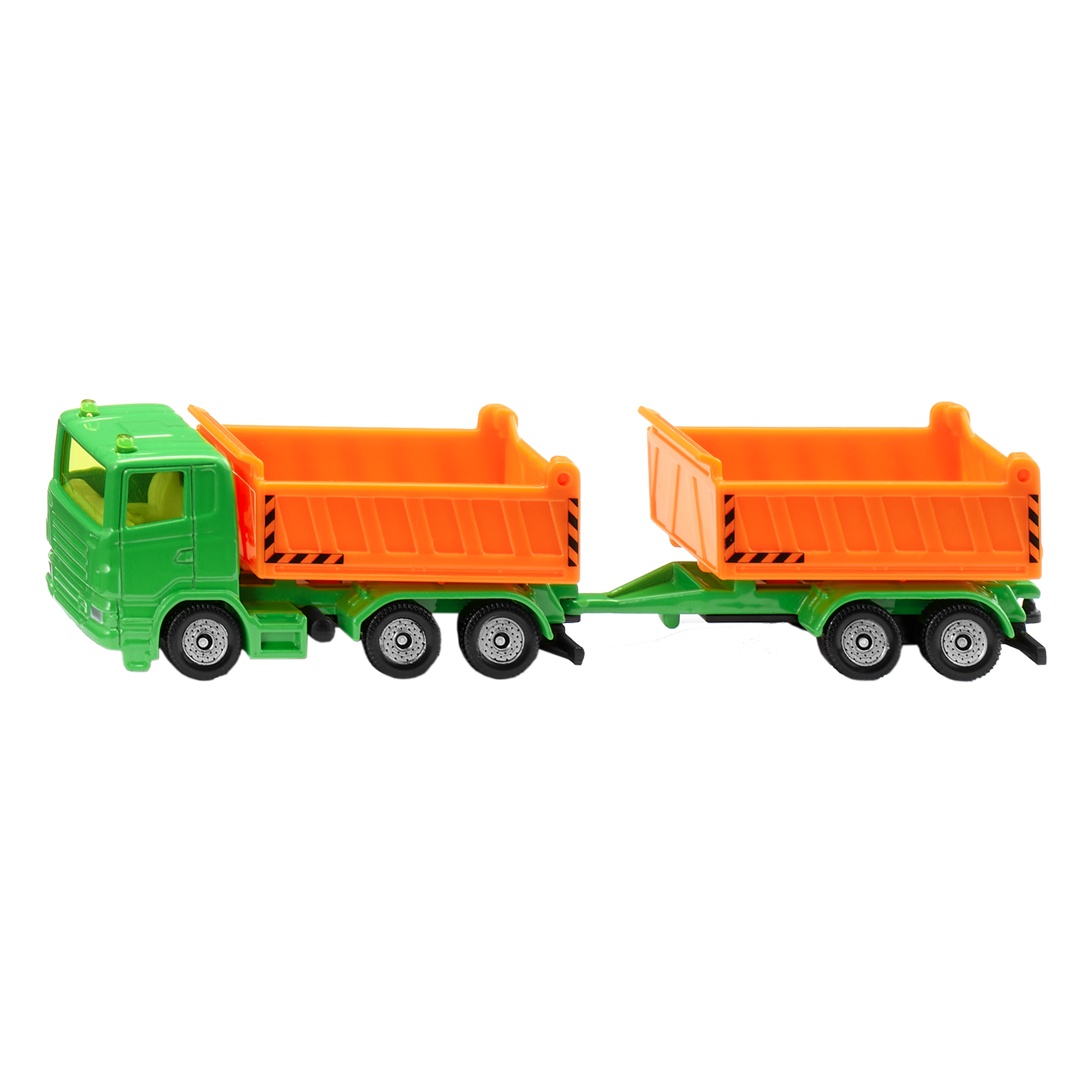 CAMION AVEC BENNE BASCULANTE ET REMORQUE À BENNE BASCULANTE SIKU