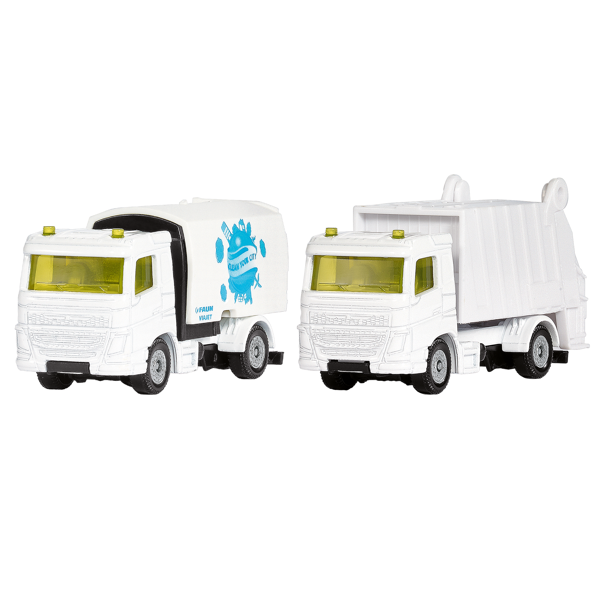 CAMION À ORDURE ET CAMION DE NETTOYAGE MUNICIPAL SIKU