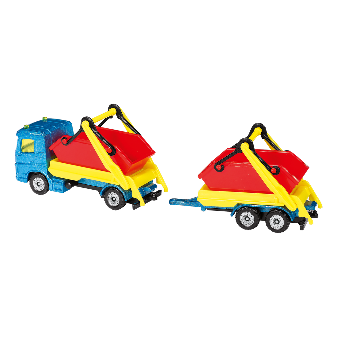 CAMION AVEC BENNE ET REMORQUE SIKU