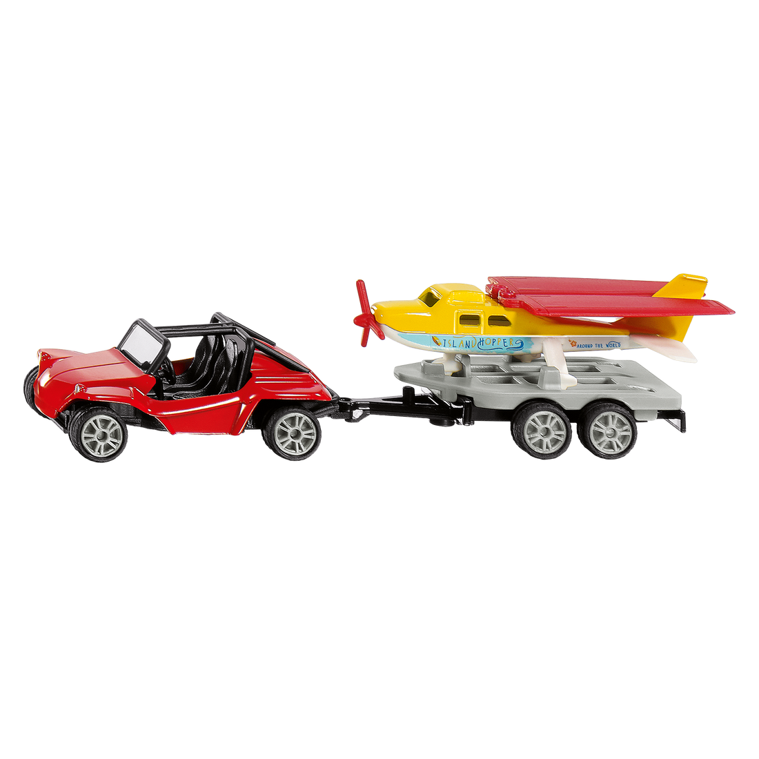 BUGGY AVEC AVION DE SPORT SIKU