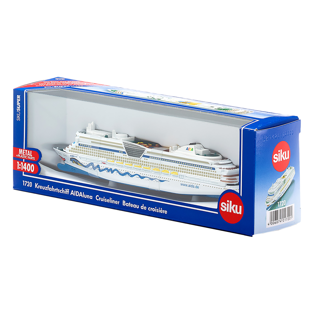 BATEAU DE CROISIÈRE AIDA (1:87) - SIKU