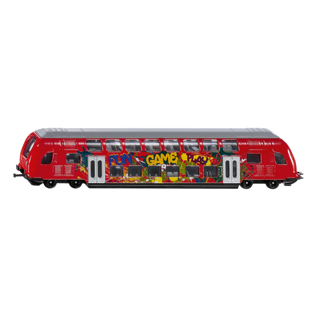 TRAIN À DEUX ÉTAGES (1:87) SIKU