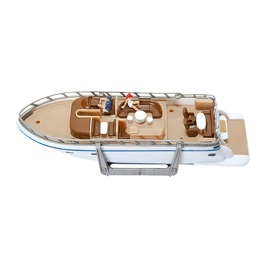 TRANSPORTEUR DE MARCHANDISES LOURDES AVEC YACHT (1:87) - SIKU