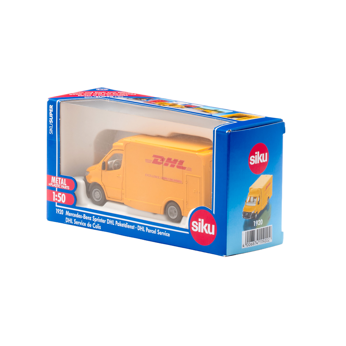 MERCEDES-BENZ SPRINTER DHL SERVICE COLIS (1:50) - SIKU