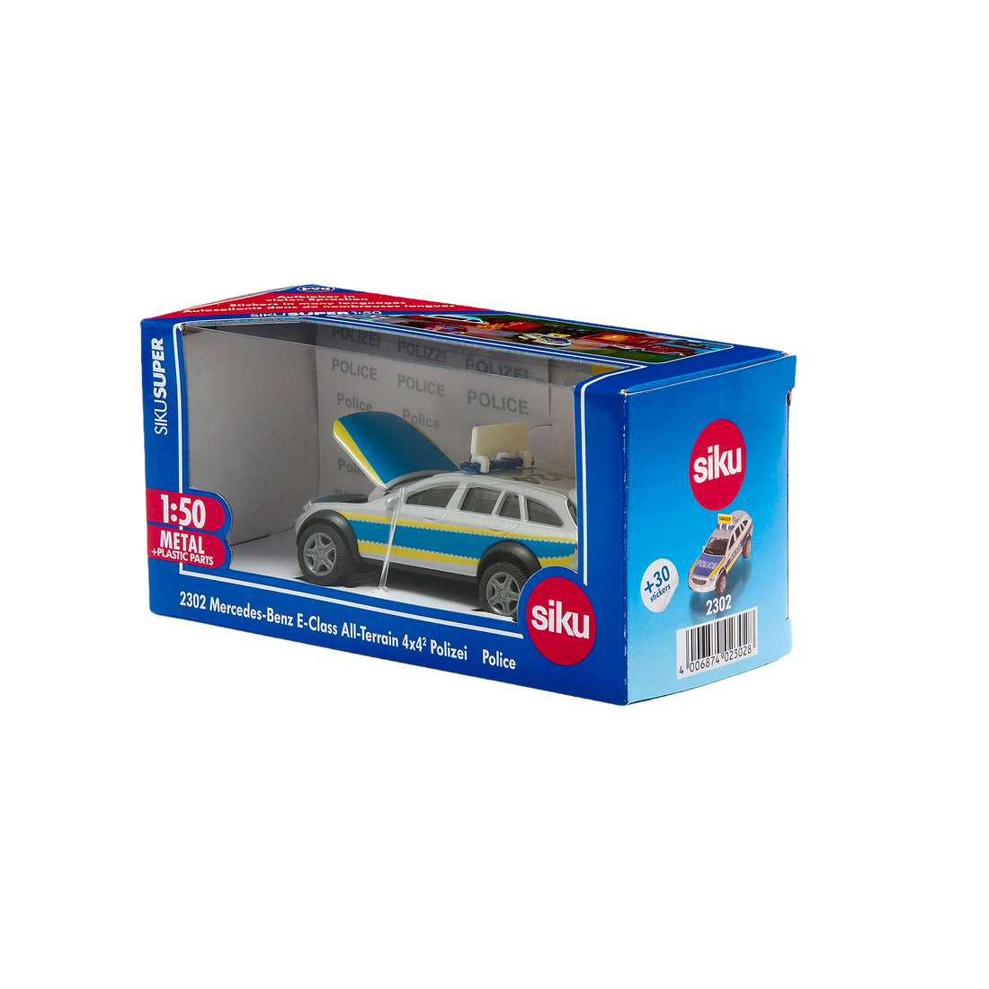 MERCEDES-BENZ CLASSE E ALL TERRAIN 4X4 POLICE (1:50) - SIKU